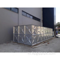 5000 liter vastgeboute gegalvaniseerde plaatstalen watertank